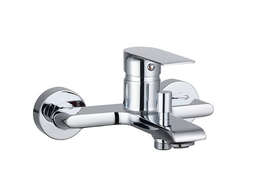 Bagno a leva singola o mixere doccia bagno rubinetto in ottone cromo acqua fredda e calda progettato OEM moderno