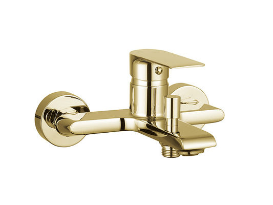 Bagno a leva singola o mixere doccia bagno color oro rubinetto ottone acqua fredda e calda progettato OEM moderno
