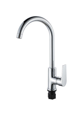 Cromo di ottone freddo e caldo OEM vasca da cucina rubinetti miscelatore leva singola