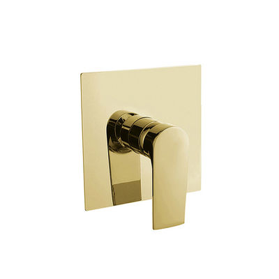 Prodotto OEM Rubinetti bagno doccia leva singola nascosto nel muro ottone oro