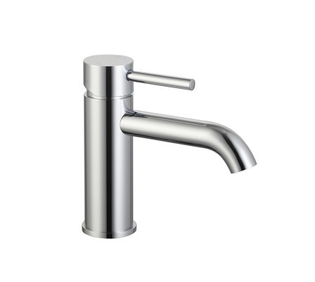 Acqua fredda e calda OEM Bagno Mixer Rubinetto a leva singola Cromo di ottone