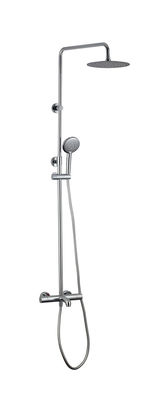 Pompi della doccia del bagno termostatici Mixer della doccia esposto Cromo di colore ottone