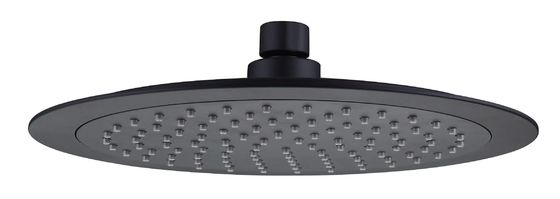 OEM ABS Plastico Rotondo Testa doccia pioggia Grande Dimensione Matt Colonna di bagno nero
