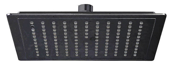 Grandi dimensioni Quadratura doccia Matt Colonna di bagno nero OEM ABS di plastica