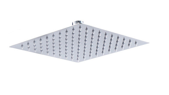 8&quot; 10&quot; 12 Quadratura Testa doccia pioggia OEM SUS304 in acciaio inossidabile Colonna bagno Chrome