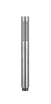 Microfono in ottone doccia a mano doccia a mano per doccia colonna pistola metallo bagno ugello di silicio facile pulizia OEM rotondo