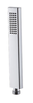 Microfono in ottone doccia a mano doccia a mano per doccia colonna bagno ugello di silicio facile pulizia quadrato OEM