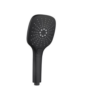 Colonna nera Doccia a mano in plastica ABS 3 funzioni