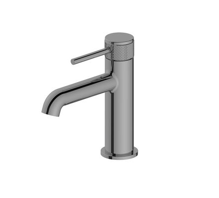 Pistola da bagno a leva singola Maniglia annulare in ottone