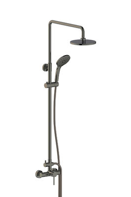 Rubinetti di doccia di bagno classici rotondi a leva singola pistola metallo ottone OEM