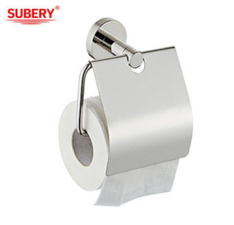 Accessori da bagno Porta carta a rotolo singolo SUS304 cromo lucido OEM ODM
