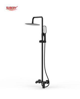 Pompi della doccia di bagno in ottone a leva singola Mixer della doccia esposta OEM Round Classical