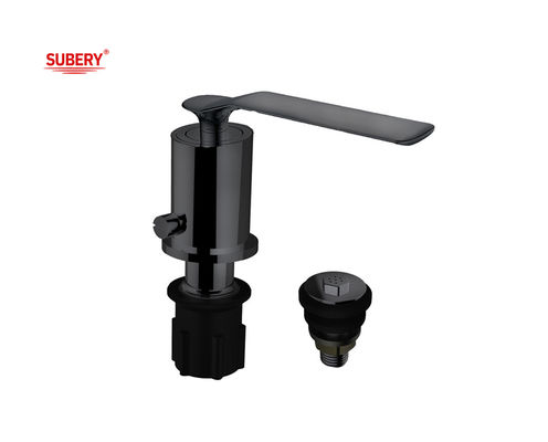 Bagno a leva singola Bidet Ducha Mixer Maniglia di zinco Matt Rubinetto nero