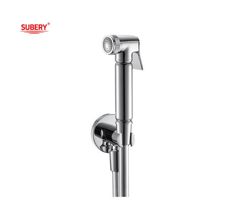 OEM Bagno WC Bidet Shattaf Spray Set Tubo in PVC in ottone 1.50m