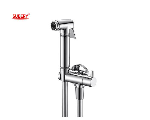 Bagno WC OEM Shattaf Set Portabrass Valvola di ottone PVC Hose 1.50m