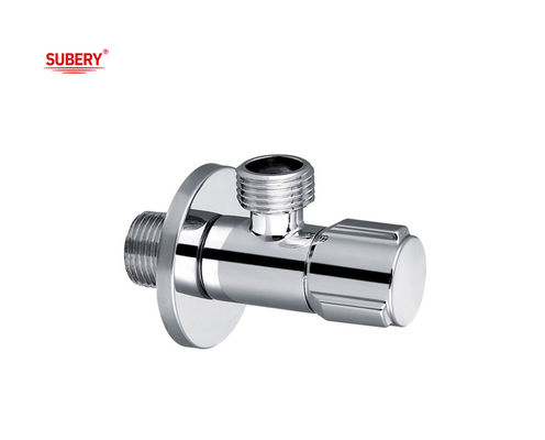 Valvola triangolare in ottone G1/2&quot; filo corpo in ottone ABS maniglia OEM
