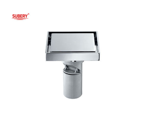 Due superfici per la selezione bagno doccia pavimento scarico ottone