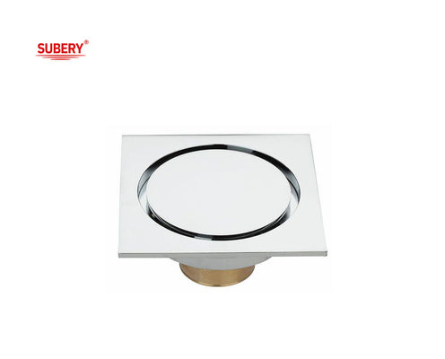 OEM di ottone bagno pavimento scarico pavimento moderno montato 100 X 100mm 150 X 150mm