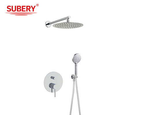 ABS 3 Funzione In Wall Doccia Rubinetto Chrome Rubinetto OEM