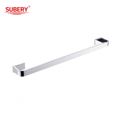 Acciaio in ottone singolo asciugamano bar bagno di alta qualità colore cromo OEM nobel ottone montaggio pezzo base in ottone