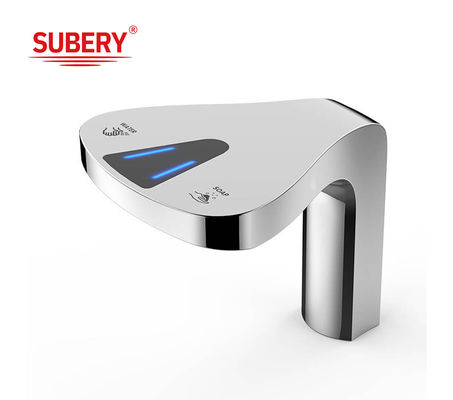 Dispensatore automatico di sapone liquido per cucina sensibile all' interno