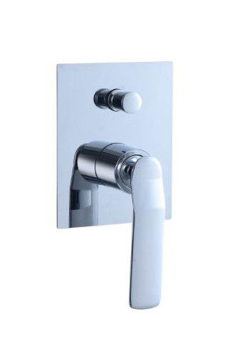 Un singolo leva nascosto in parete bagno o mixere doccia con diverter bagno cromo rubinetto ottone OEM