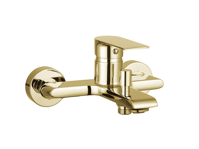 Bagno a leva singola o mixere doccia bagno color oro rubinetto ottone acqua fredda e calda progettato OEM moderno