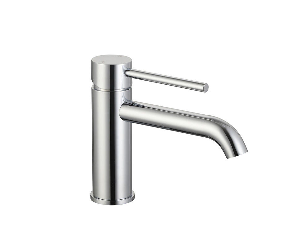 Cromo ottone leva singola vasca mixer rubinetto bagno manico lungo Acqua fredda e calda OEM