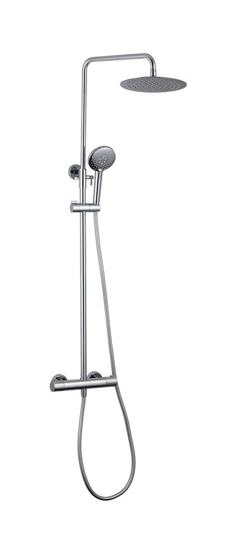 Cromo colore ottone termostatico vasca doccia rubinetto OEM rotondo classico