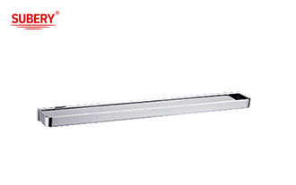 Acciaio in ottone singolo asciugamano bar bagno di alta qualità colore cromo OEM nobel ottone montaggio pezzo base in ottone
