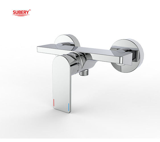 Bagno a leva singola o mixere doccia bagno rubinetto cromo ottone freddo e caldo OEM