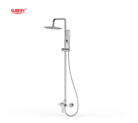 Cromo colore ottone termostatico vasca doccia rubinetto OEM rotondo classico