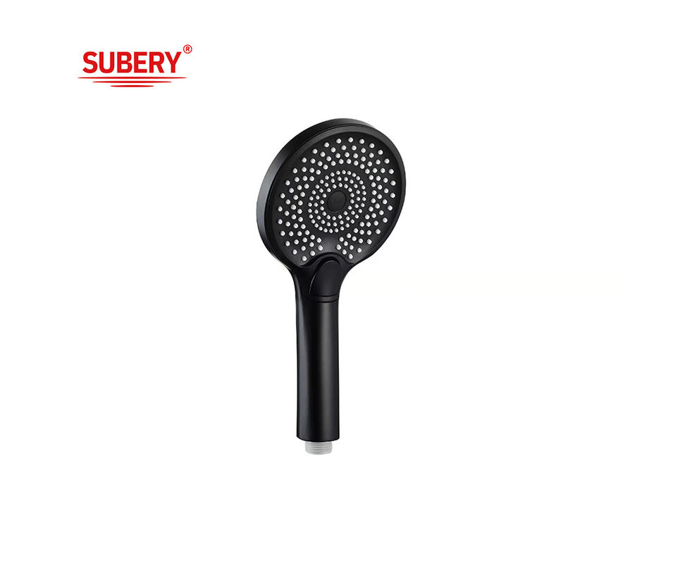 Docce a mani in plastica ABS 3 colonna di funzione nero liquido di silicio ugello rotondo facile pulita OEM