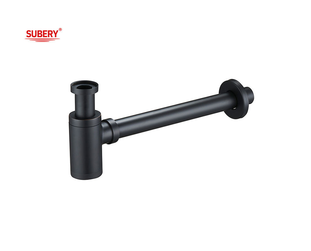 Matt Black Siphon Bagno OEM Bagno Lavabo Scarichi Per Lavatorio Bacino Zinc Bottle Trap