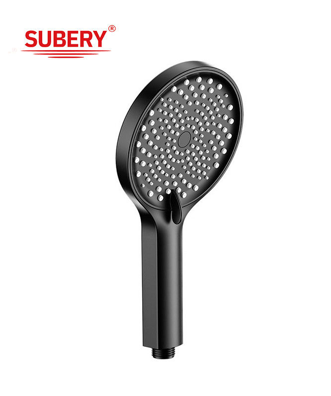 ABS di plastica 3 funzioni lavandino a mano doccia colonna bagno nero nuovo ugello di silicio liquido rotondo facile pulizia OEM