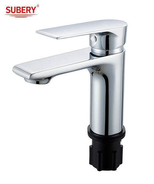 Fabbrica di articoli igienici Vendita diretta Manicotto singolo Vasca da bagno Rubinetti Mixer a freddo ISO Appartamento in ceramica moderna e contemporanea